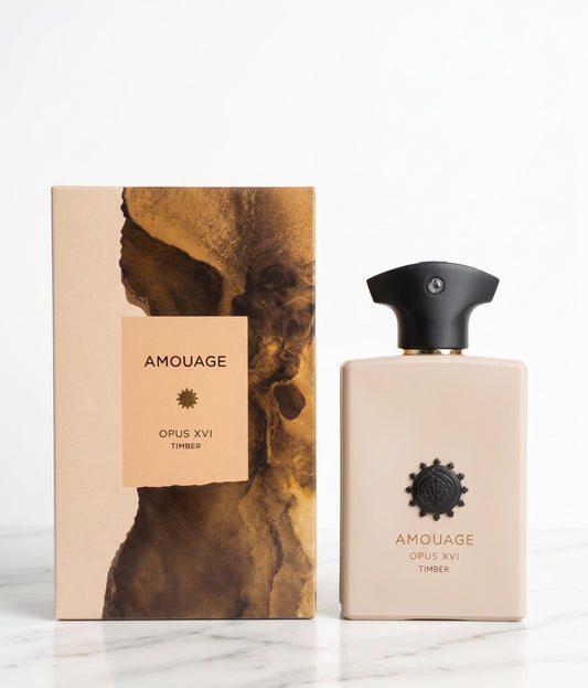 Amouage Opus XVI Timber 100ML — تفاصيل زجاجة العطر