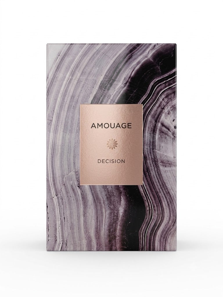 Amouage Decision 100ML perfume presentation