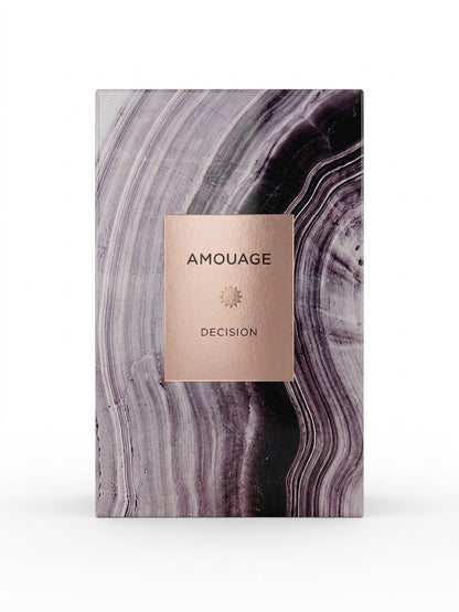 Amouage Decision 100ML perfume presentation