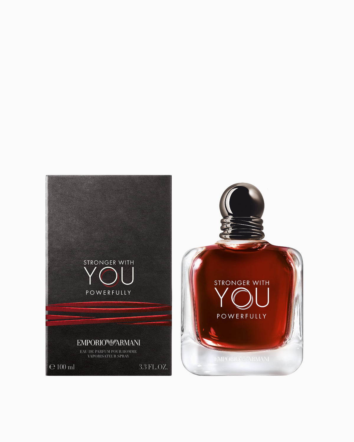 Emporio Armani Stronger With You Powerfully 100ML — تفاصيل الزجاجة