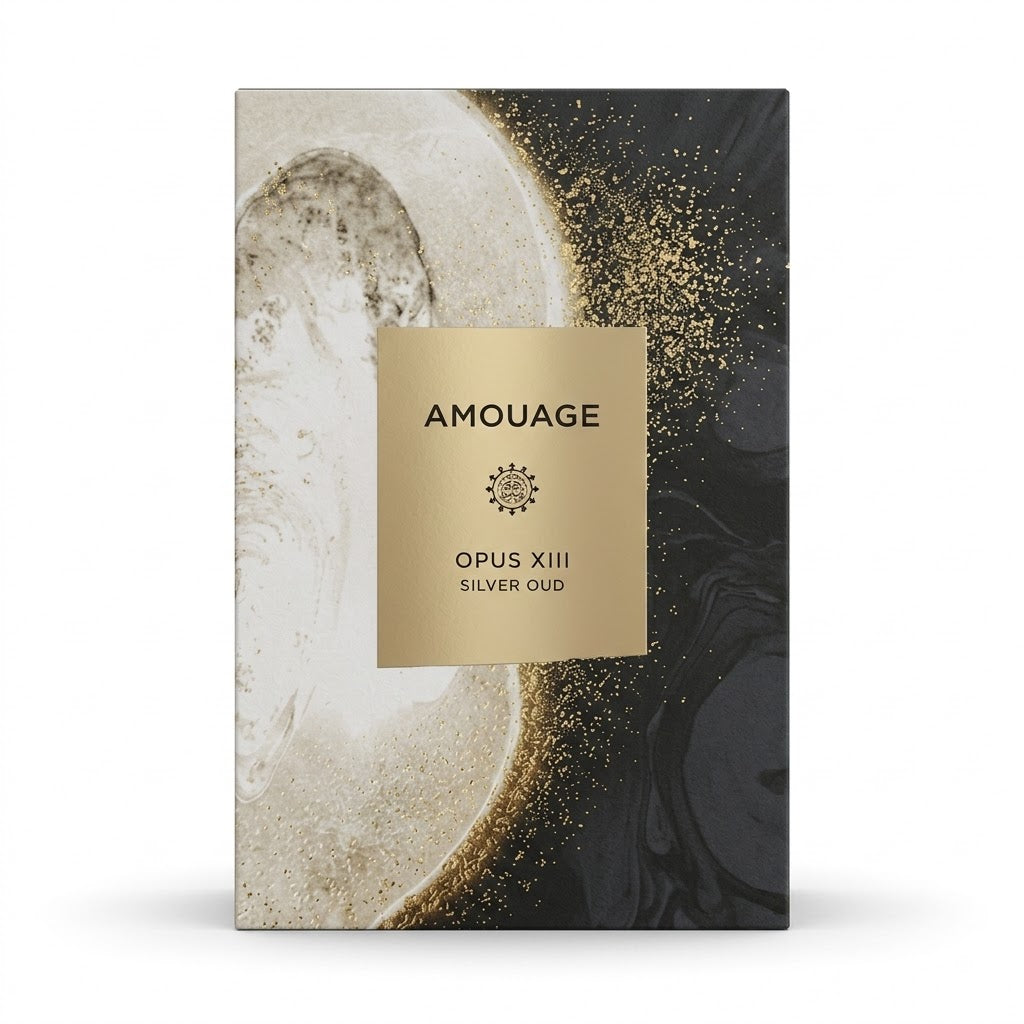 Amouage Opus XIII Silver Oud 100ML perfume presentation